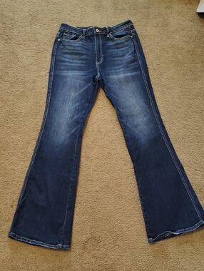 KanCan Dark Blue Flare Jeans